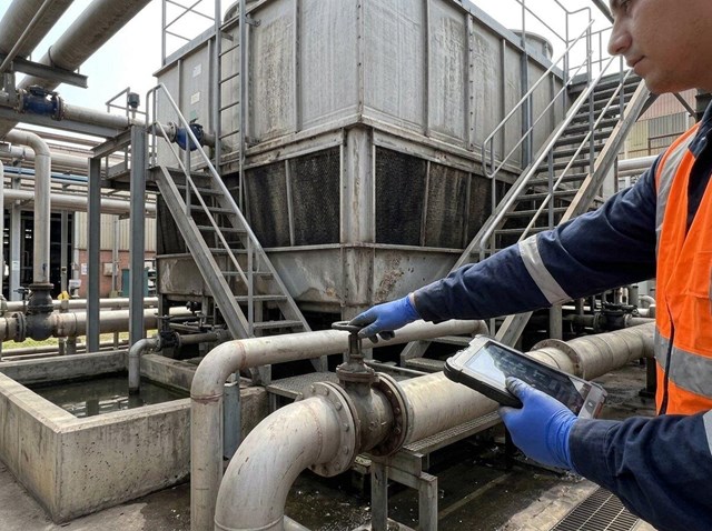Control de legionella en torres de refrigeración industriales en Pontevedra - Imagen 1
