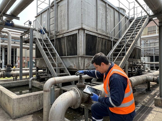 Control de legionella en torres de refrigeración industriales en Pontevedra