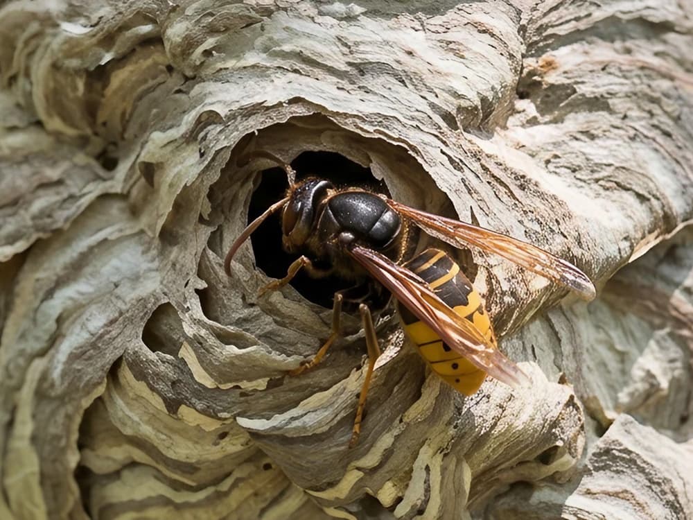 Trampa con feromonas para el control de insectos voladores en almacenes